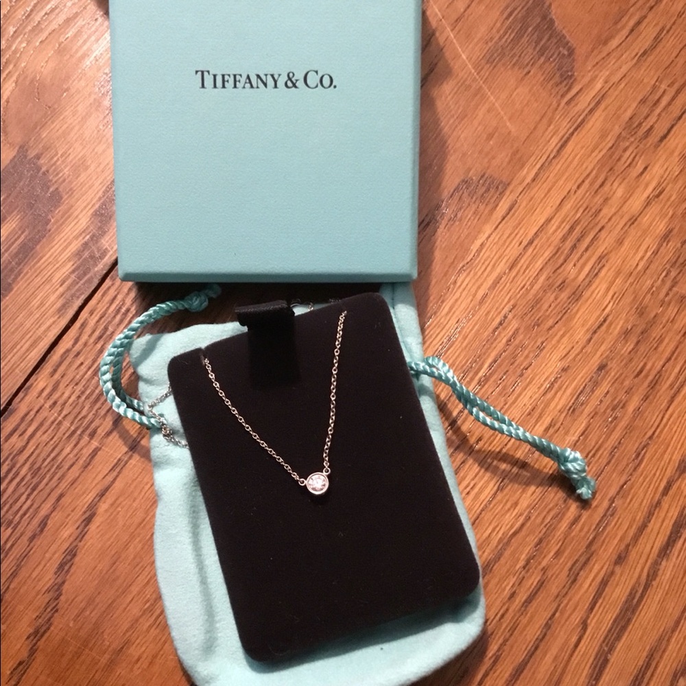 Tiffany diamond necklace